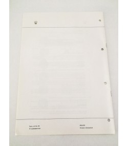 Genuine Rolex Quartz caliber 6620 Technical Infomation Service Catalog