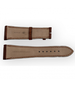 Girard-Perregaux dark brown watch leather strap 24mm