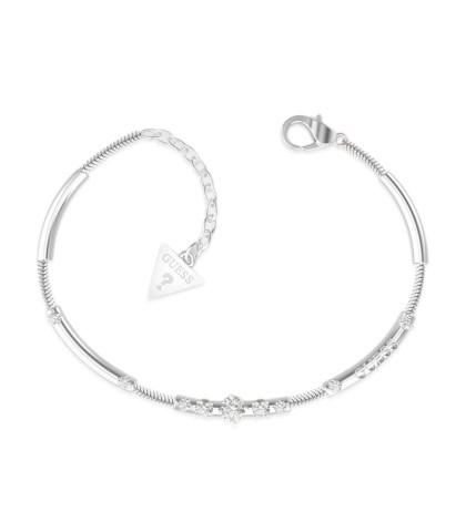 Guess women's bracelet with white zircons JUBB01407JWRHS