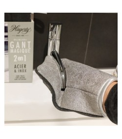 Hagerty A102228 microfibre glove for stainless steel surfaces