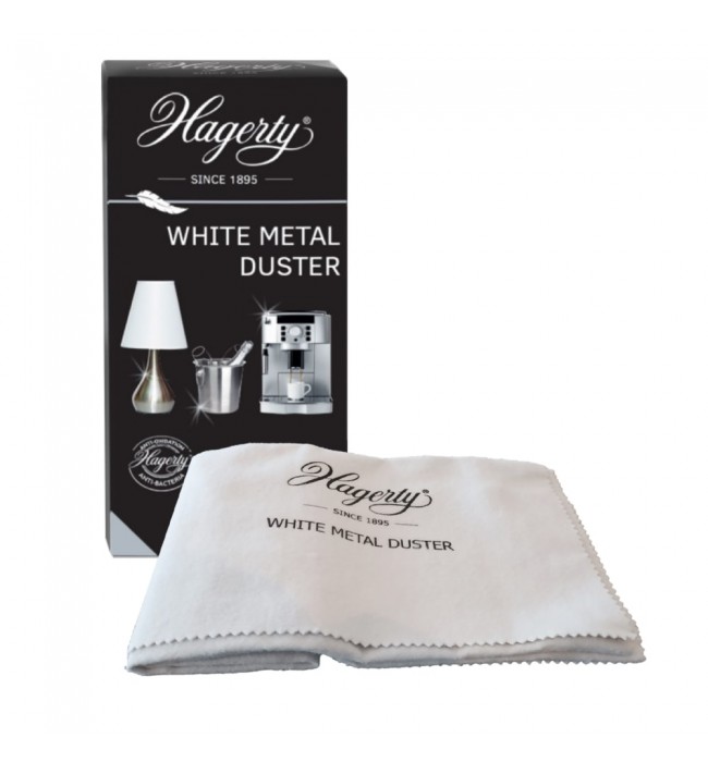 Hagerty A118056 White Metal Duster Cleaning Cloth for Steel and Stainless Steel, 55 x 36 cm