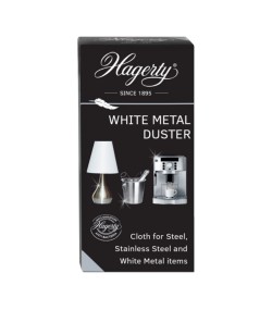 Hagerty A118056 White Metal Duster Cleaning Cloth for Steel and Stainless Steel, 55 x 36 cm