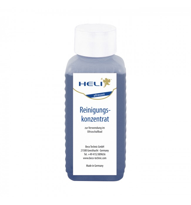 Heli cleaning concentrate for jewelry in ultrasonic unit 1:20, 100 ml