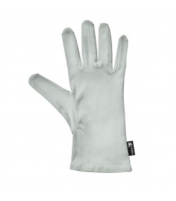 Heli presentation gloves, microfiber, silver-gray, size S, 1 pair