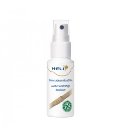 Heli watch leather strap deodorant with odor neutralizer 30 ml
