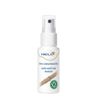 Heli watch leather strap deodorant with odor neutralizer 30 ml