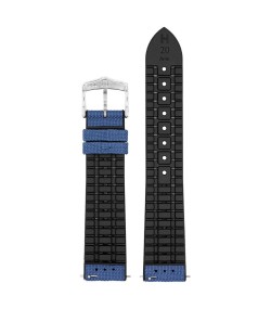 Hirsch Arne L blue watch strap, 18 mm, 0925090180-2-18
