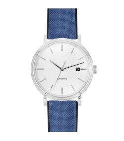Hirsch Arne L blue watch strap, 18 mm, 0925090180-2-18