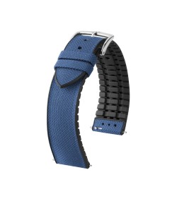 Hirsch Arne L blue watch strap, 20 mm, 0925090080-2-20