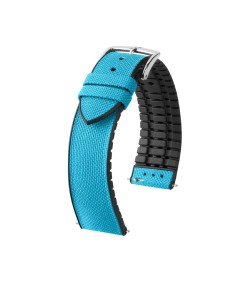 Hirsch Arne L Turquoise watch strap, 20 mm, 0925090083-2-20