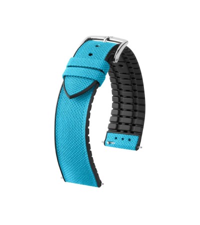 Hirsch Arne L Turquoise watch strap, 20 mm, 0925090083-2-20