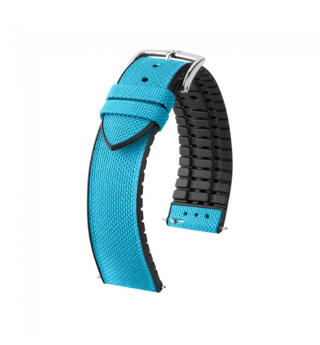 Hirsch Arne L Turquoise watch strap, 20 mm, 0925090083-2-20