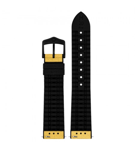 Hirsch Arne L Yellow Watch Strap, 2 ...
