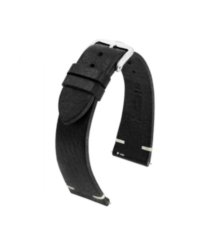 Hirsch Bagnore L black watch strap 19 mm 05502050-2-19