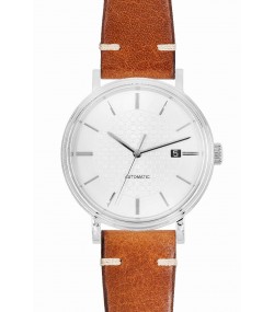 Hirsch Bagnore L brown leather watch strap 22 mm 05502070-2-22
