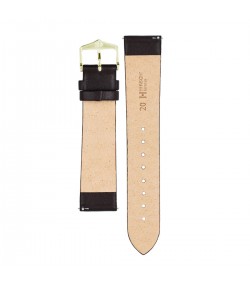 Hirsch brown calf leather watch strap Toronto L 20 mm  03702010-1-20