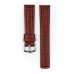Кожена каишка за часовник Hirsch Grand Duke L, златисто кафява, 22 мм
