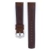 Кожена каишка за часовник Hirsch Mariner L кафява 18 мм