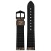 Кафява кожена каишка за часовник Hirsch Stone L, 19 мм