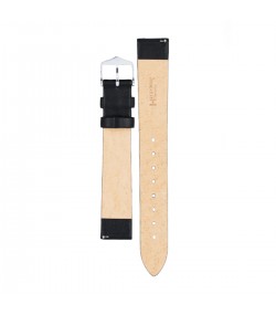 Hirsch Toronto L black calf leather watch strap 16 mm 03702050-2-16