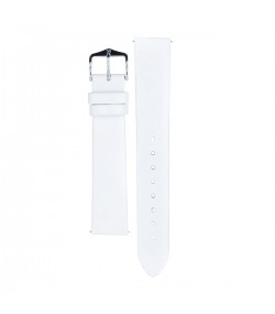 Hirsch Toronto L white calf leather watch strap 20 mm 03702000-2-20