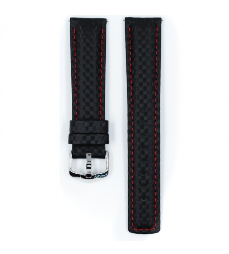 Hirsch watch Carbon black strap L 2 ...
