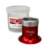 Horotec MSA 00.031-3.5 Eyeglass Loupe in Aluminium Anodised Red with Screwed Ring x2.8