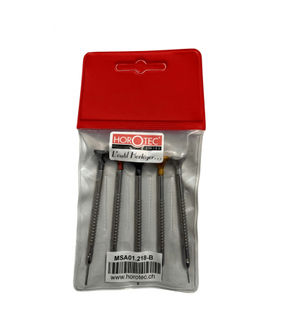 Комплект от 5 часовникарски отвертки Horotec MSA 01.218-B
