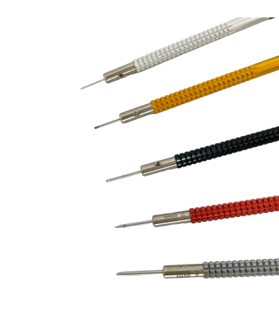 Horotec MSA01.020-A set of 5 screwdrivers with ball bearings 0.60 to 1.40 mm
