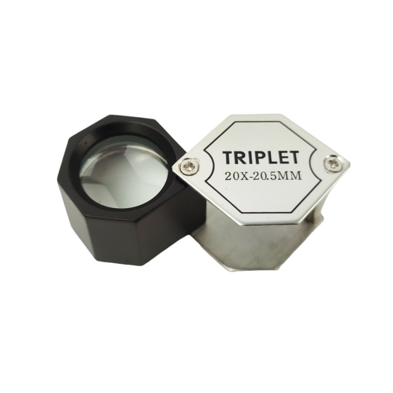Horotec MSA00.304 diamond triplet loupe jewelers and goldsmiths stones 20x Horotec MSA00.304 diamond triplet loupe jewelers and goldsmiths stones 20x