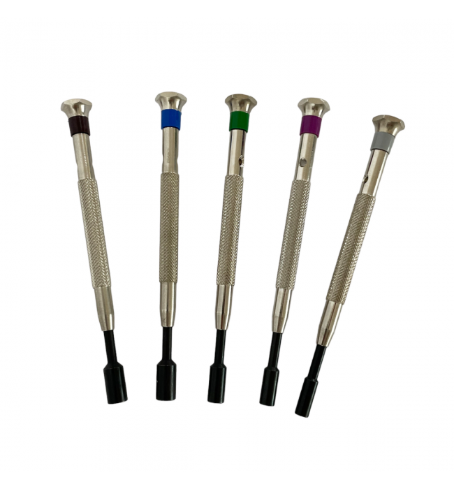 Комплект отвертки Horotec MSA 01.107-05 с фиксиран женски ключ