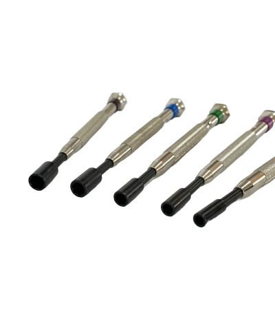 Horotec MSA 01.107-05 set of 5 special screwdrivers with fixed female key
