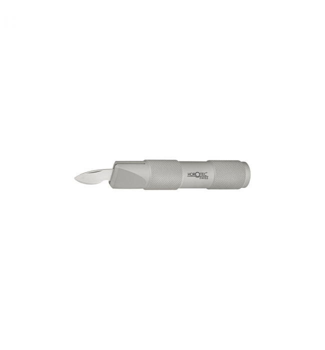 Horotec MSA07.026 Aluminium Case Opener Stainless Steel Blade 137mm Right Hand