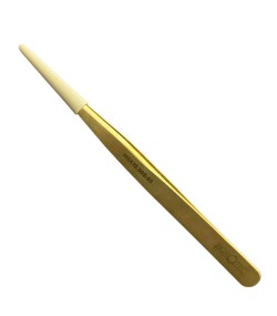 Твърда пинсета Horotec MSA12.303-S5 с фини върхове, 130 мм