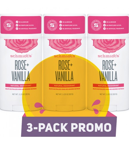 PROMO PACK: 3 Rose + Vanilla