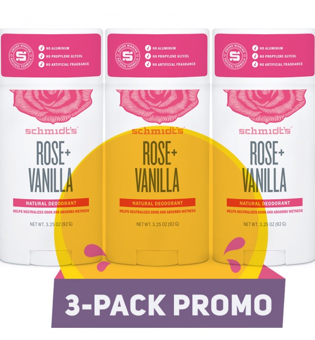 PROMO PACK: 3 Rose + Vanilla