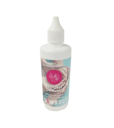IBS-DESI bottle dispenser for hand disinfection 100 ml