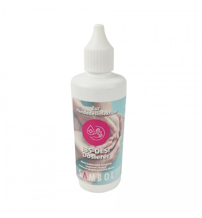 IBS-DESI bottle dispenser for hand disinfection 100 ml