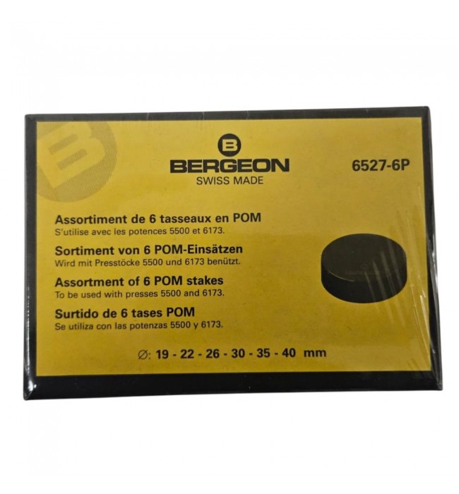 Bergeon 6527-6P Комплект за натискане на минерални стъкла