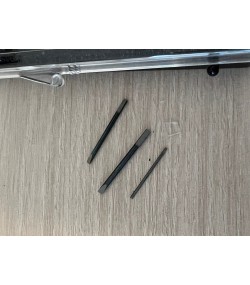DAMAGED PACKAGING - Beco Technic Set of 7 Screwdrivers 0.60 to 2.00 mm in Plastic Box with Spare Blades - SEE PHOTOS