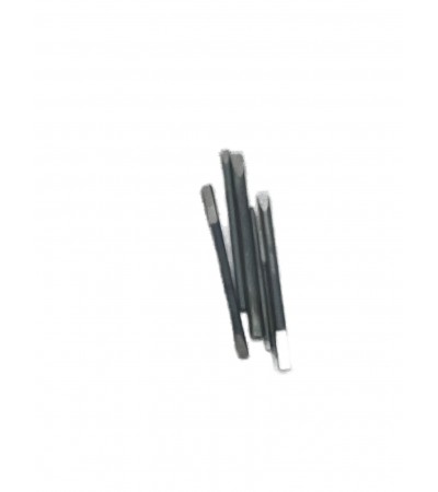 DAMAGED PACKAGING - Beco Technic Set of 7 Screwdrivers 0.60 to 2.00 mm in Plastic Box with Spare Blades - SEE PHOTOS