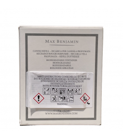 Pink Pepper Luxury Natural Candle Refill – Max Benjamin