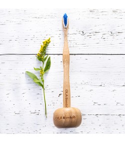 Individual Toothbrush Holder OLA Bamboo