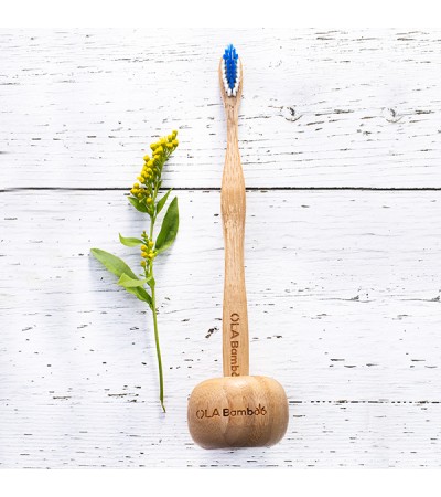 Individual Toothbrush Holder OLA Bamboo