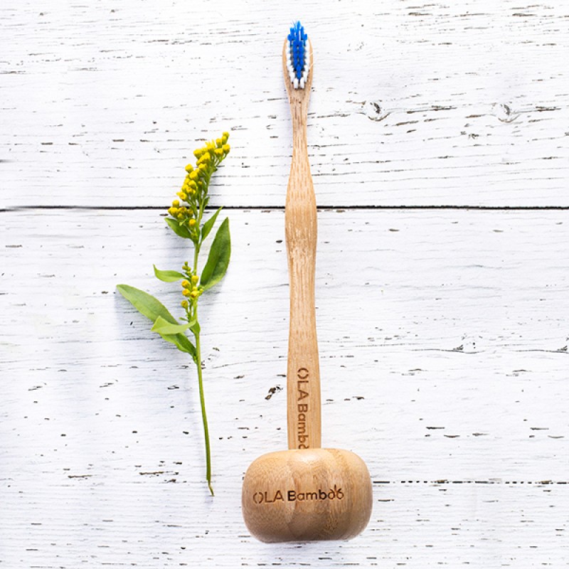 Individual Toothbrush Holder OLA Bamboo Individual Toothbrush Holder OLA Bamboo