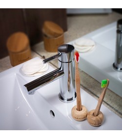 Individual Toothbrush Holder OLA Bamboo