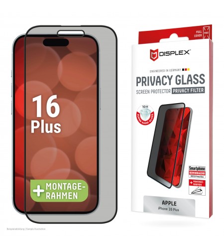 Displex Privacy Glass for iPhone 16 ...