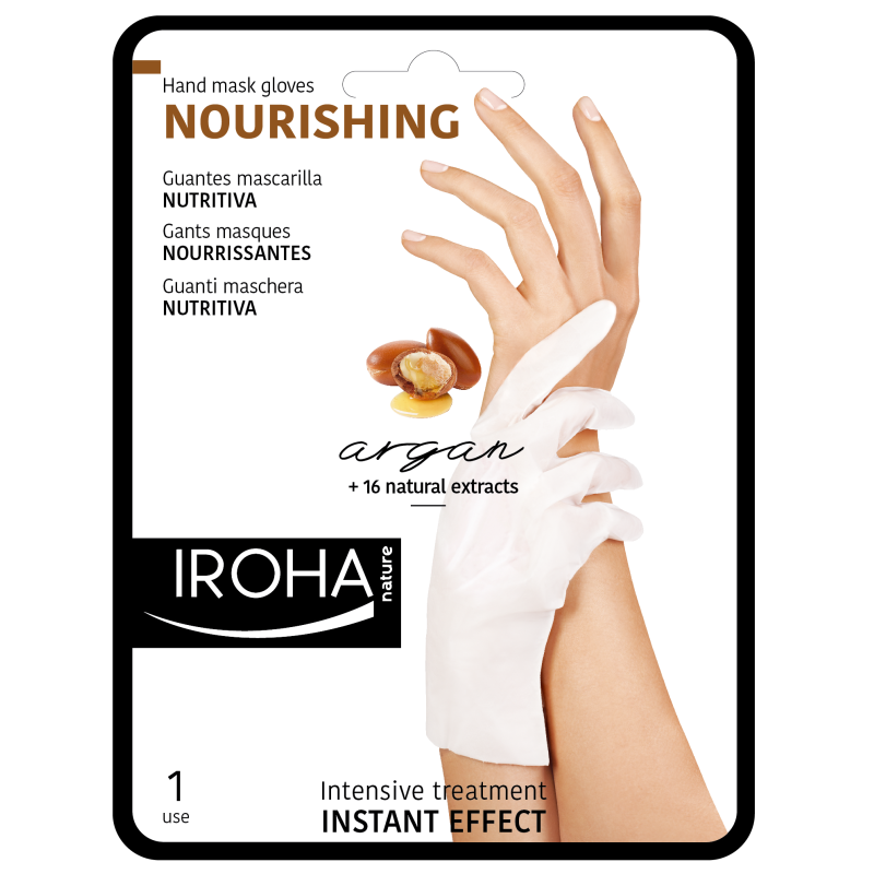 IROHA Nourishing Gloves Mask - Argan Oil IROHA Nourishing Gloves Mask - Argan Oil