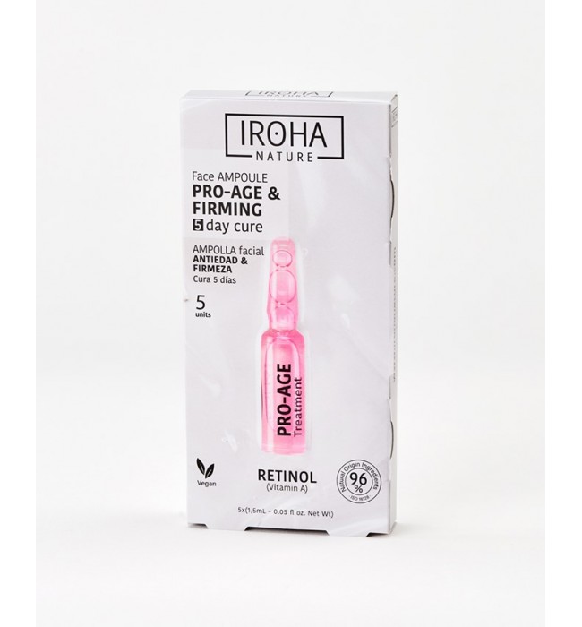 IROHA Анти-Възрастова Ампула с Ретинол - Заздравяващ Ефект след 5 дни