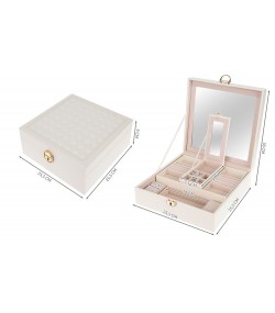 Beautylushh White Jewelry Box